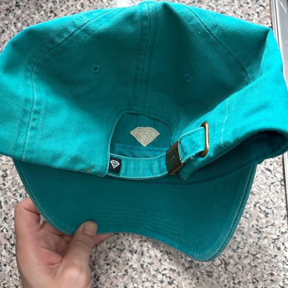 Diamond Supply Co. Turquoise Baseball Cap - Picture 4 of 5